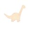 Unfinished Standing Wooden Dinosaur Shape Cutout DIY Craft 6.1 Inches
